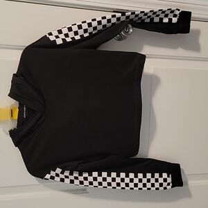 Fancyqube Women's Long Sleeve Crop with Hood